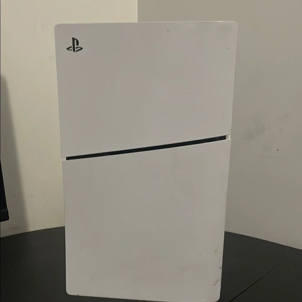 Sony Console - Sleek White Design